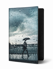 Обложка на паспорт Маргарита Голуб «Дождь в Петербурге»