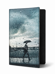 Обложка на паспорт Маргарита Голуб «Дождь в Петербурге»