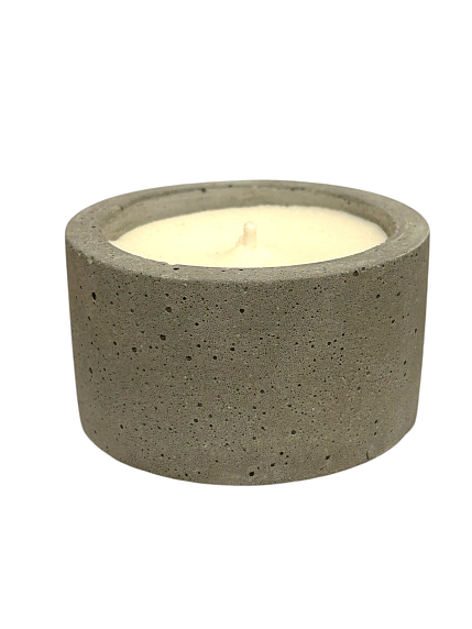 Свеча-шкатулка ручной работы «Готика», бетон, фото 4.