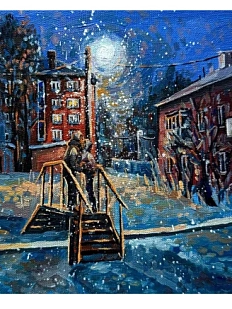 Открытка «О чуде в тишине», положительно сцвет, 13 х 13 см