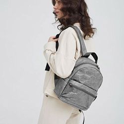 Рюкзак Ranzel Bags «Latifa Grey», тайвек, серый