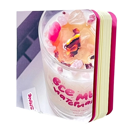 Блокнот «Горы» в точку, 9 х 9 см, 60 листов, бежевый, фото 1.