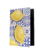 Обложка на паспорт DARI DARI «Лимоны на Азулежу», мягкий кожзам