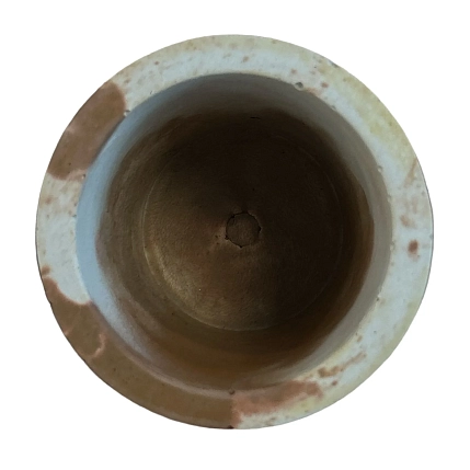 Кашпо Детали решают «Маленькая деталь», бетонное, шоколадно-молочный, фото 4.