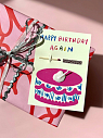 Открытка-свечка «Happy birthday again», Вьюнчик, А6, превью фото 4