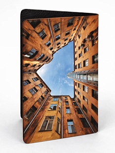 Обложка на паспорт Маргарита Голуб «Двор-колодец»