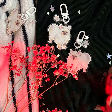 Брелок «Кошка», фото 4.