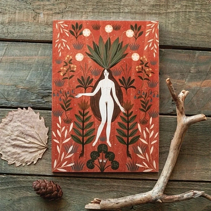 Блокнот «Мандрагора», А5, 42 листа, оранжевый, фото 1.