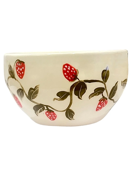 Миска-боул ручной работы Татко керамика «Клубника», керамика, 300 мл, фото 1.