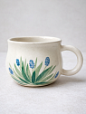 Кружка ручной работы Верба керамика «Мускари», керамика, 500 мл, превью фото 2