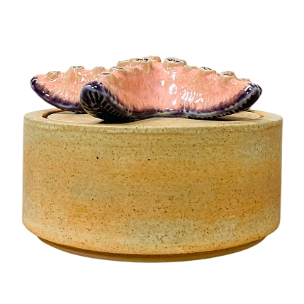 Шкатулка «Морская звезда», 10 см, керамика, фото 2.