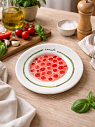 Тарелка ручной работы с помидорами, превью фото 4