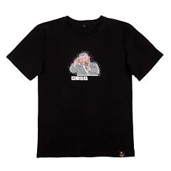 Футболка Barking Store «Old school wordle», 3XL муж., чёрный