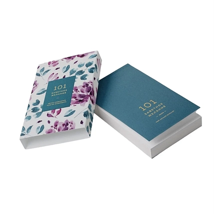 Блокнот ПИ_ШИ «101 заветное желание» №5, бирюзовый, фото 1.