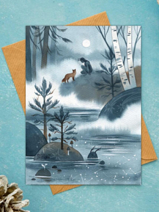 Открытка Анна Спешилова «Карелия», А6