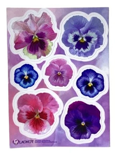 Стикерпак «Фиалки», А7