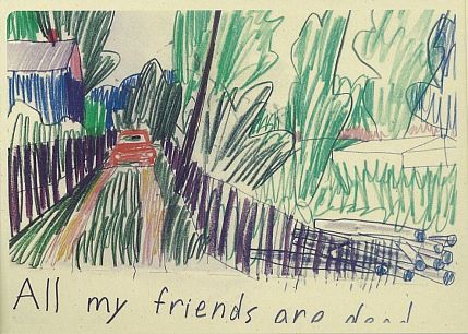 Открытка «All my friends are dead», Максим Савва, фото 1.