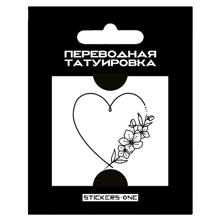 Переводная татуировка «Flower of love»