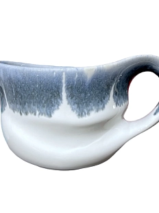 Кружка ручной работы Андуин VELES «Илулиссат», фарфор, 400 мл