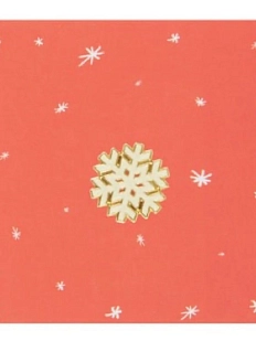 Металлический значок Heart of Moscow «Снежинка» серия Зимняя