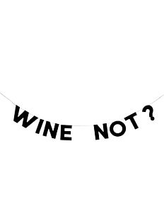 Гирлянда «WINE NOT?»