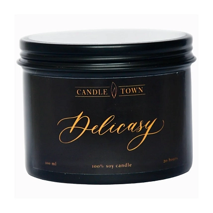 Соевая свеча «Delicasy», фото 1.
