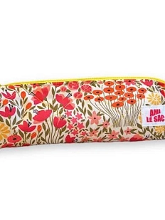 Пенал ручной работы АМИ (Ami lé sac), бежевый, цветочки