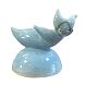 Статуэтка ручной работы «Летящий», голубой, керамика, превью фото 1