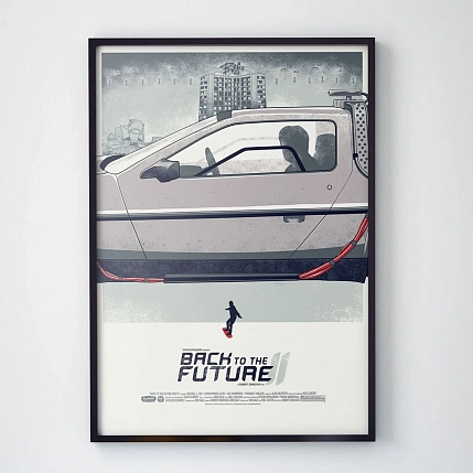 Набор из 3 кинопостеров «Назад в будущее/Триптих», фото 3.