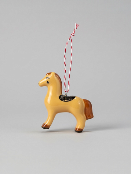 Ёлочная игрушка "Лошадка", в ассортименте, фото 2.