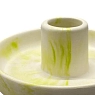 Подсвечник круглый, лайм, превью фото 3