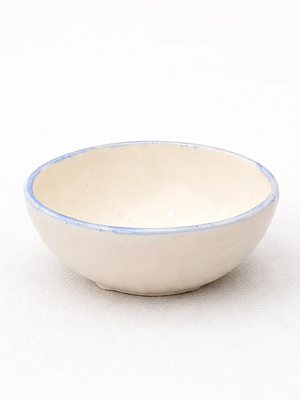 Пиала ручной работы НАДО ЖЕ с росписью «Девочка в короне», белая, керамика, 10 см, фото 3.