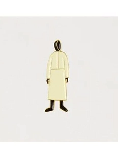 Металлический значок Heart of Moscow «Крестьянка» серия Авангард