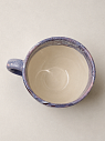 Кружка ручной работы Тата вытворяет/NF ceramics «Просветленная p***ets», керамика, 600 мл, сиреневая, превью фото 3