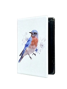 Обложка на паспорт DARI DARI «Птичка», мягкий кожзам