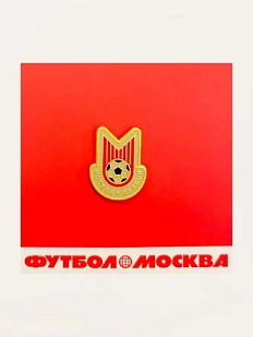 Металлический значок Heart of Moscow 2ФМ, красный