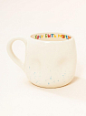 Кружка ручной работы мятая «Хочу быть морем и топить людей», керамика, 400 мл, превью фото 1