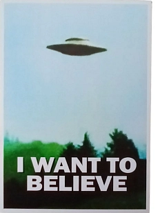 Кинопостер «I WANT TO BELIEVE»