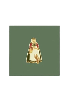 Металлический значок Heart of Moscow «Портрет девочки» серия Пушкинский музей