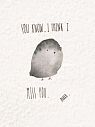 Открытка «I think i miss you», превью фото 1