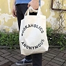 Сумка шоппер «Bookaholics anonymous», белый, превью фото 2