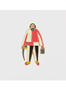 Металлический значок Heart of Moscow «На сенокосе» серия Авангард