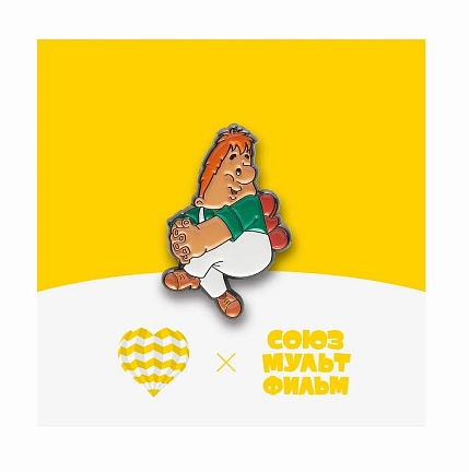 Большой набор металлических значков Heart of Moscow «Союзмультфильм», 18 шт, серия Союзмультфильм, фото 15.