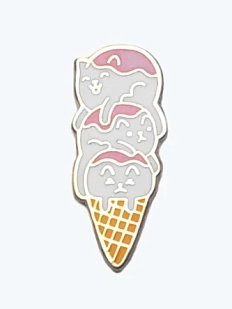 Металлический пин WAF WAF «Муррроженое»