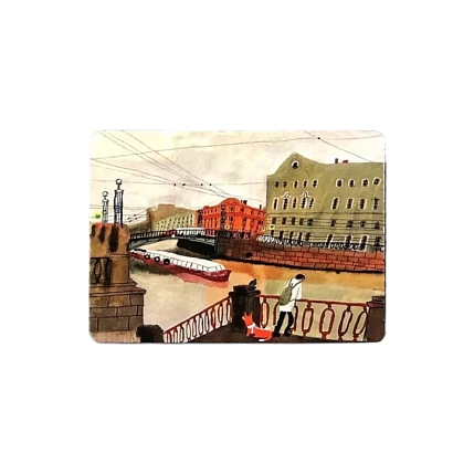 Магнит Подписные изделия «Вознесенский мост», фото 1.