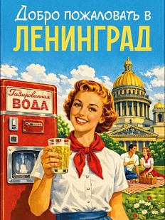 Магнит СОКОЛ (Falcon home) «Добро пожаловать в Ленинград»