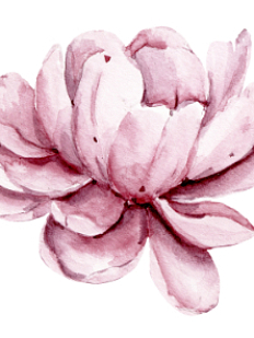 3D Стикер на телефон «Розовый цветочек», объёмный, 3 см