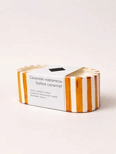 Интeрьерная свеча «Солёная карамель», соевый воск, маленькая
