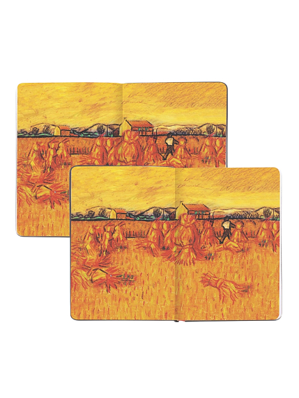 Ежедневник недатированный, BRAUBERG «Van Gogh», А5, фото 3.