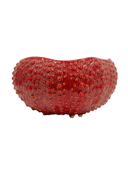 Глубокая тарелка морской ёж ручной работы VELES «Поцелуй Арвен », фарфор, 750 мл, фото 2.